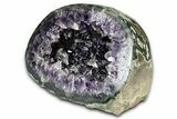 Sparkly Deep-Purple Amethyst Geode - Uruguay #345958-2